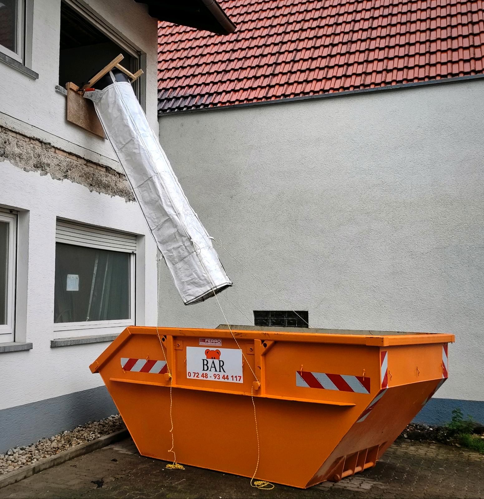 Iznajmite fleksibilnu cijev za šut za jednokratne projekte