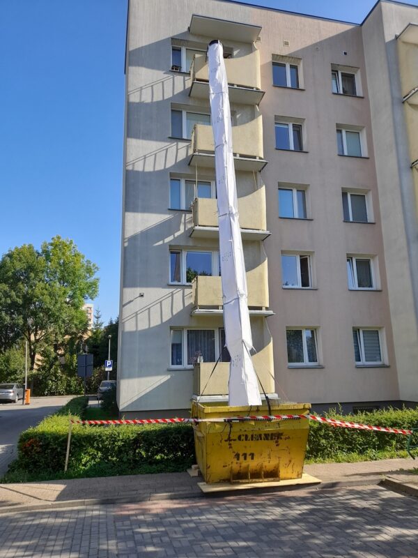 Fleksibilna puinska cijev za šut - idealna za odvoz šuta
